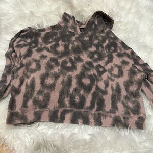 Blanknyc leopard hoodie